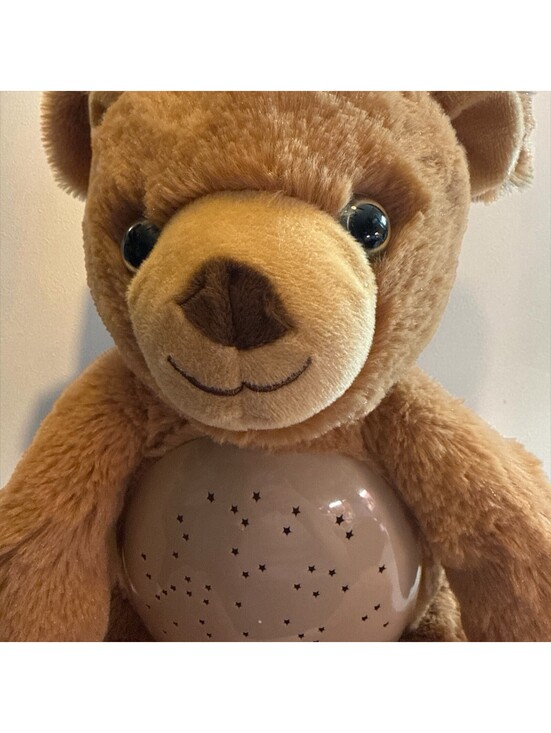 Other - Night Light w/Sound Cuddly Projector Brown Plush Bear Stuffed Animal 11"H